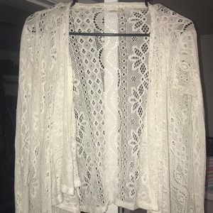 Hollister Lace Cardigan